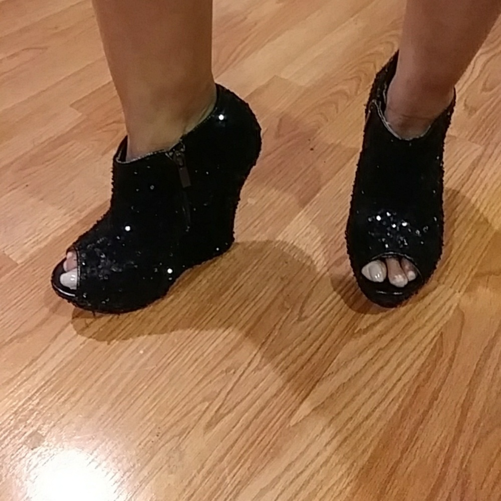 Wedged heels